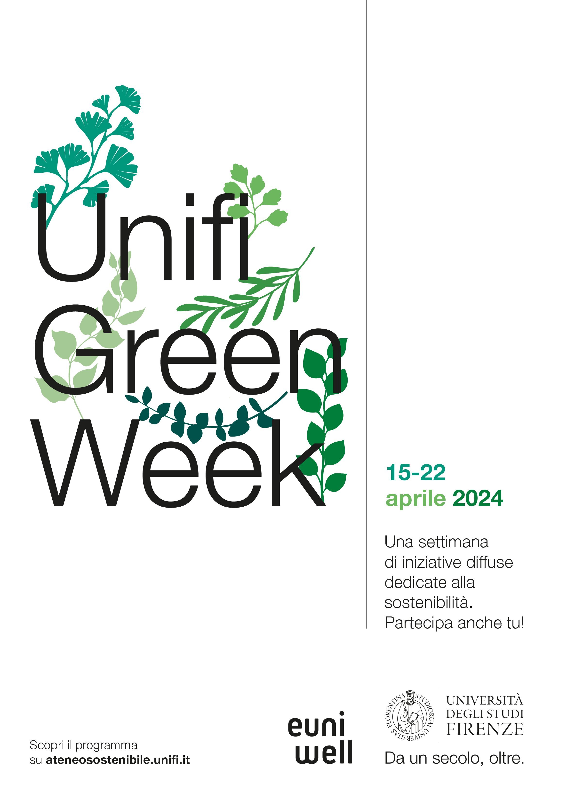 LOCANDINA UNIFI GREEN WEEK 2024