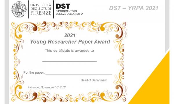 YRPA: un riconoscimento per premiare pubblicazioni scientifiche dei giovani ricercatori del Dipartimento 