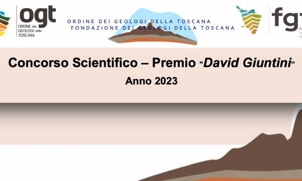 Premio di laurea David Giuntini Fondazione Geologi della Toscana