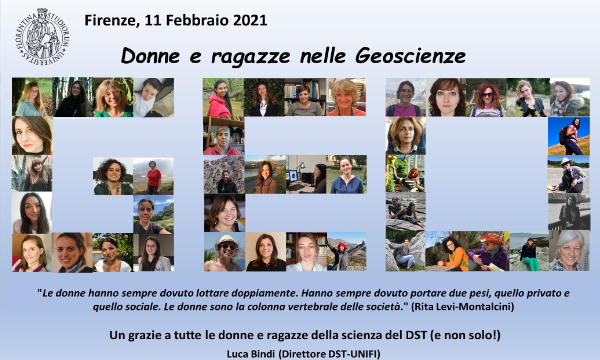 Donne e ragazze nelle Geoscienze.